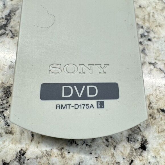 Genuine Original OEM Sony DVD RMT-D175A Remote Control VTG WORKING! FAST SHIP! - Picture 2 of 5